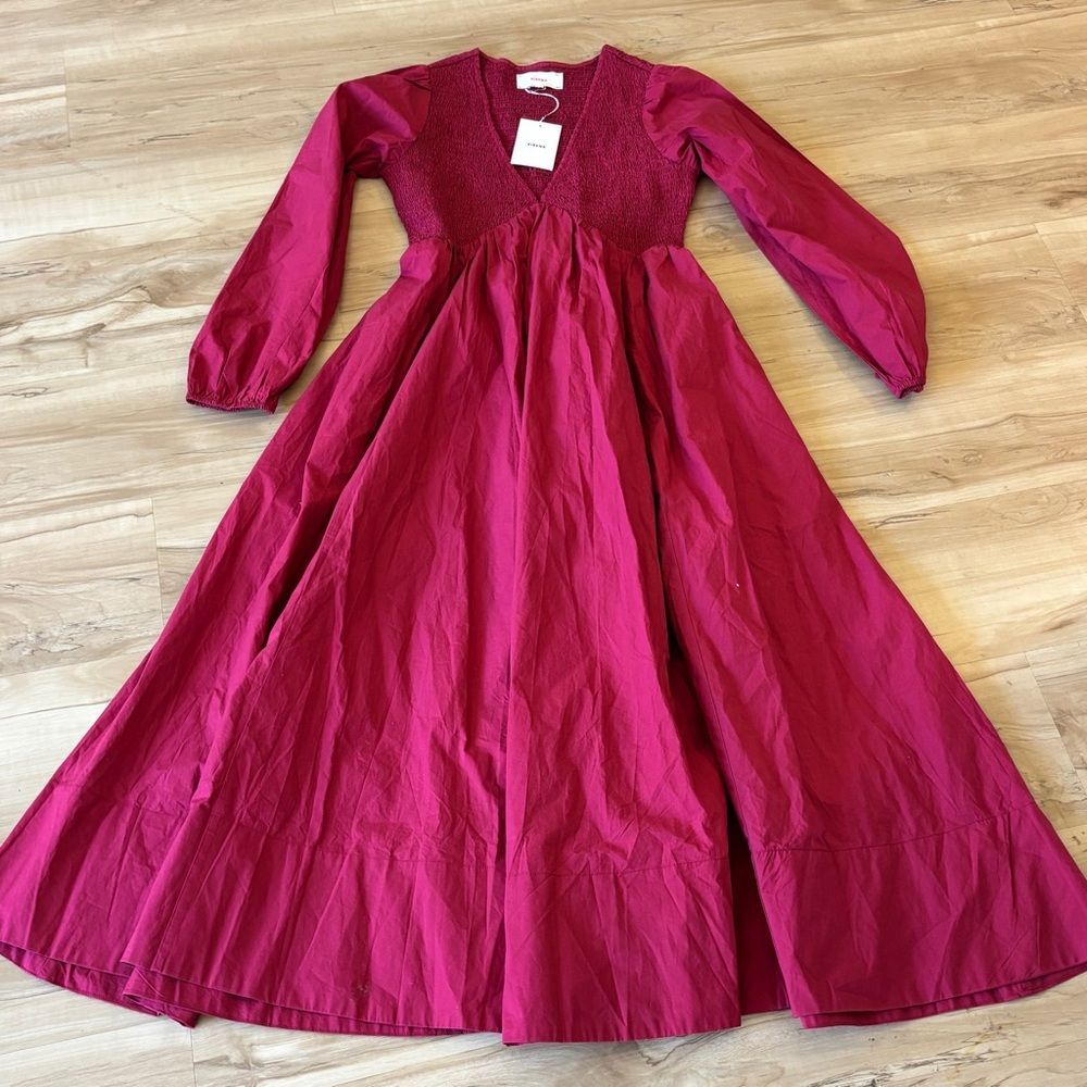 NEW XIRENA women's luella dress in mulberry